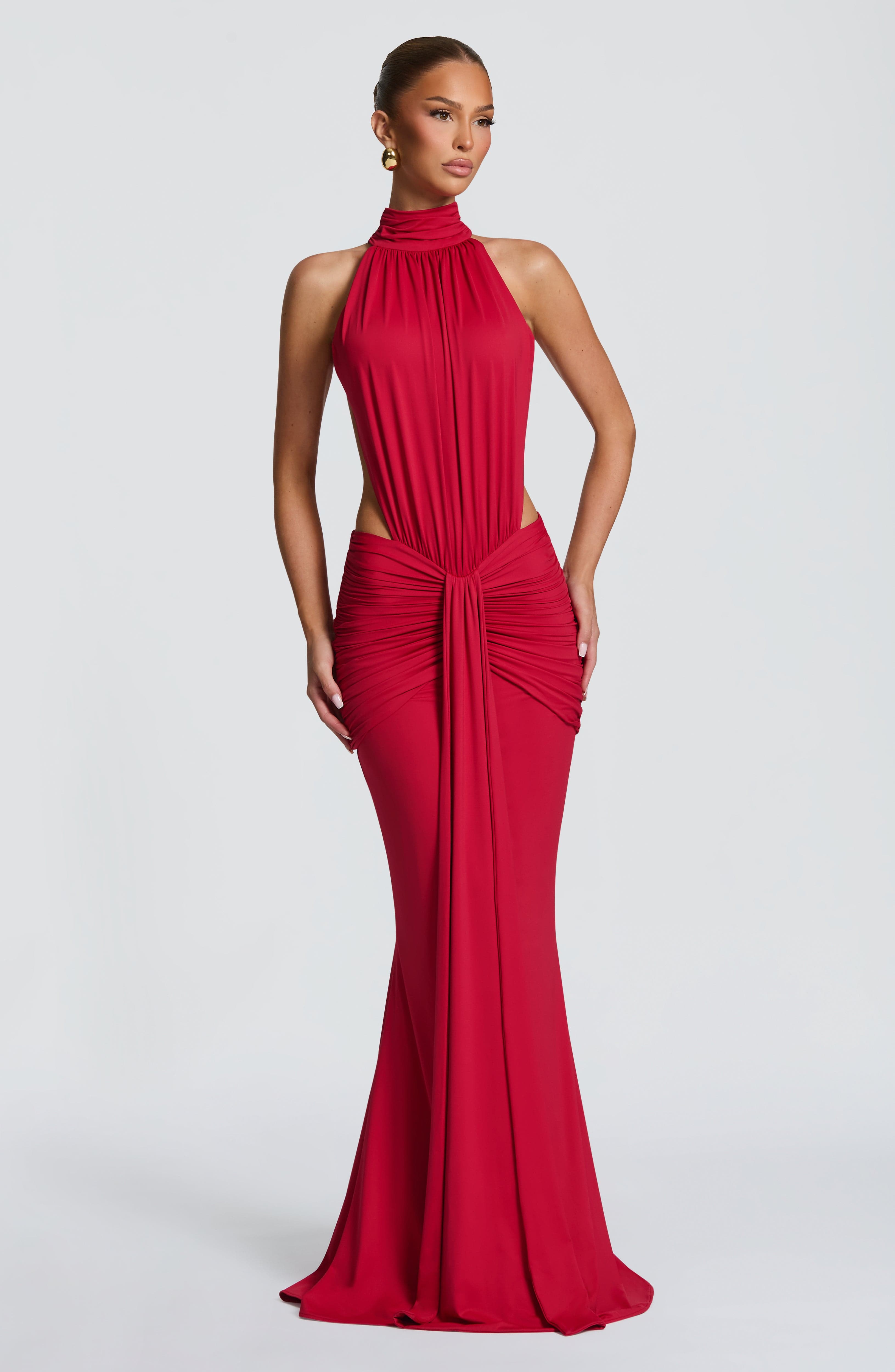 Thekla Maxi Dress - Red